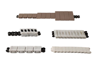 Berapakah jarak bebas pemasangan yang dibutuhkan untuk rantai pelat atas plas...